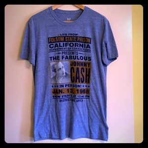 Johnny Cash Live from Folsom Prison T-Shirt
